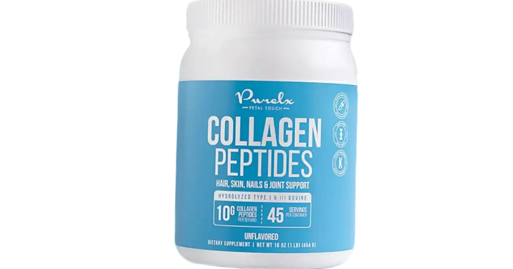 PureLx Collagen Peptides Powder bottle (manufacturer image) for our review